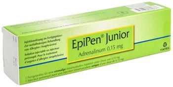 Epipen® Junior 0,15mg solution for injection in pre-filled injector